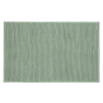Коврик для ванной фактурный цвета шалфея из коллекции essential, 50х80 см