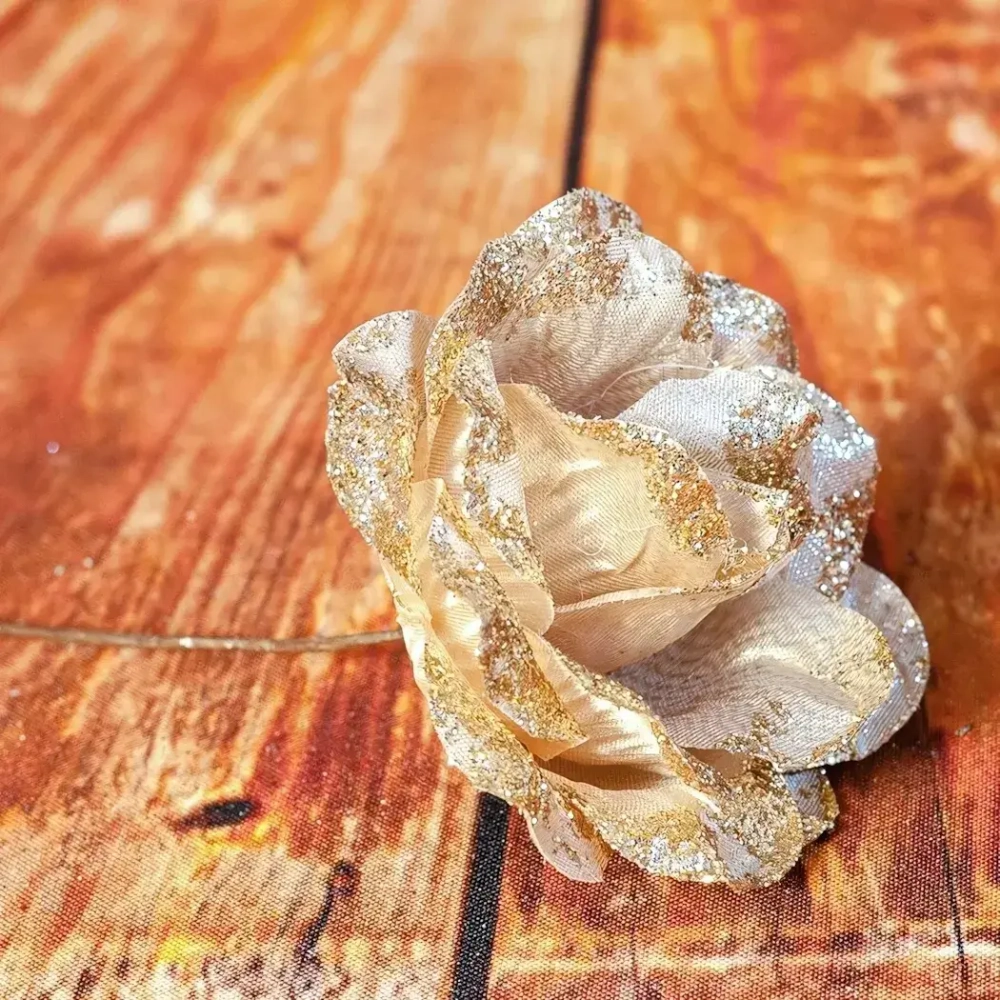 Цветок декоративный D10cm