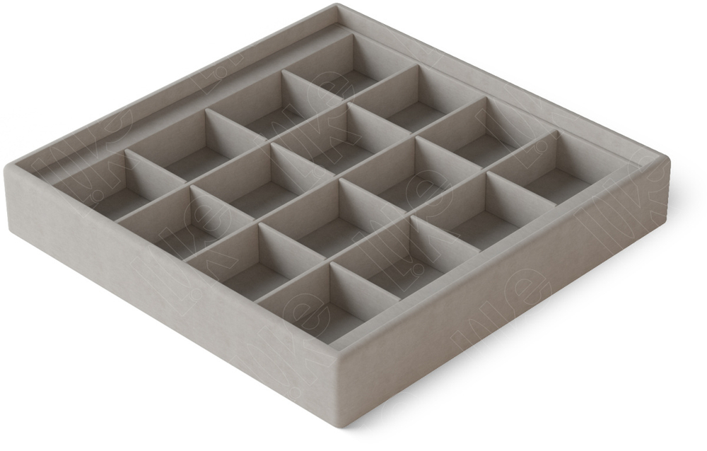 Планшет Бета/2 серия/округлые края/16 ячеек 08 (41х48 мм.)