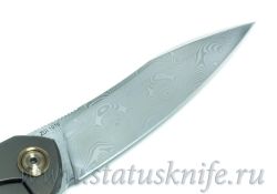 Нож Чебуркова "Русский" Дамаск Бронза 2018фотография - 6