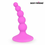 Анальный стимулятор-ёлочка Sexy Friend, силикон, 9,5 см