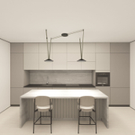 DK5564-BK Cветильник для трека-ремня Belty, серия Flow, со светодиодом, D300*H71мм, 48V DC, 20W, RA90, 120°, 4000K, IP20, черный, алюминий