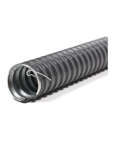 Металлорукав в ПВХ изоляции МРПИ НГ 15 d15мм с протяжкой (уп.50м) ГОФРОМАТИК zeta44402