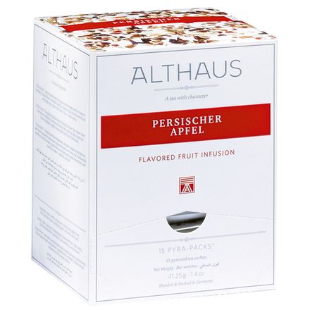 Чайный напиток фруктовый Althaus Persischer Apfel в пирамидках, 15 шт