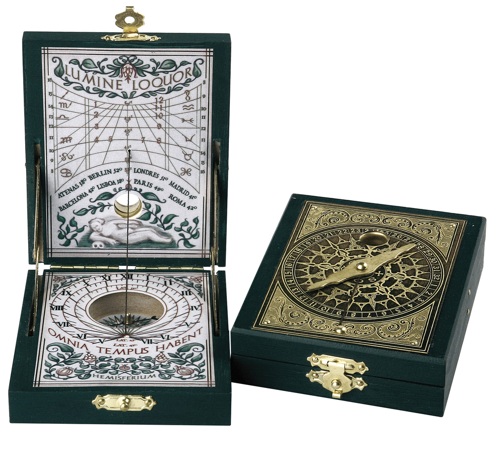 nan Солнечные часы Brass Kepler8 Hemisferium Черный / Бронзовый
