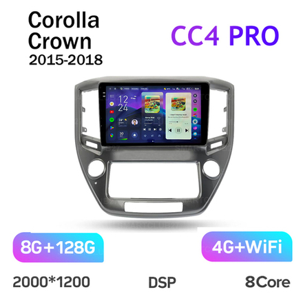 Teyes CC4 Pro 9" для Toyota Crown 2015-2018