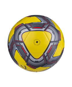 Мяч футбольный Grand №5, желтый/серый/красный