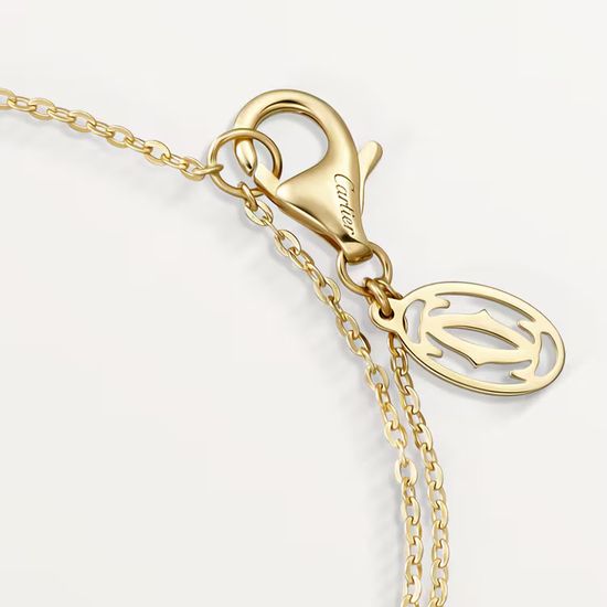 Браслет Cartier Trinity on chain, diamonds