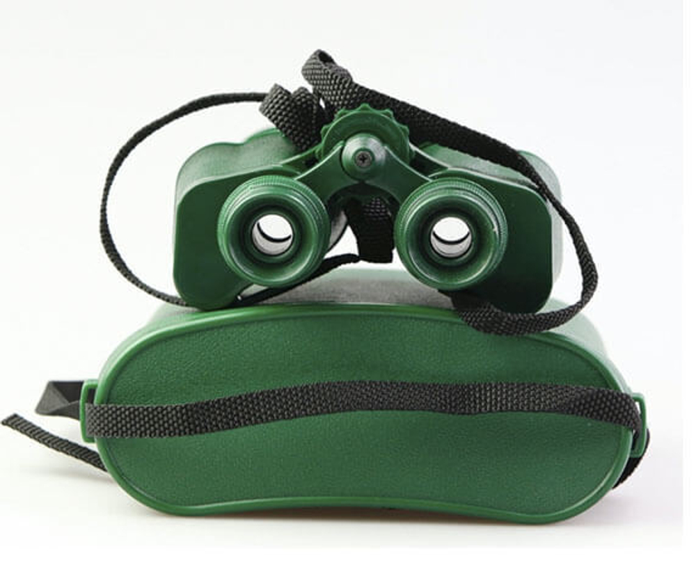 Бинокль детский Navir «Полевой» 3x, зеленый, с футляром - фото 5