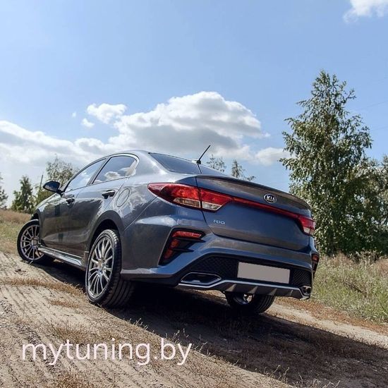 Бампер задний KUDOS для Kia Rio 4(IV)