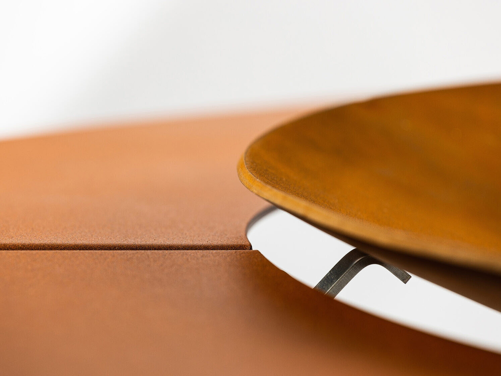 Чаша для костра UP!FLAME STEEL CUP UNIQ oxi