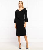 хлопковое платье Emporio Armani - черный(6K2AT7 2M07Z)