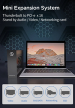 Внешний корпус для видеокарты Wikingoo T4K3 - 215 240W. EGPu. Thunderbolt 3/4.