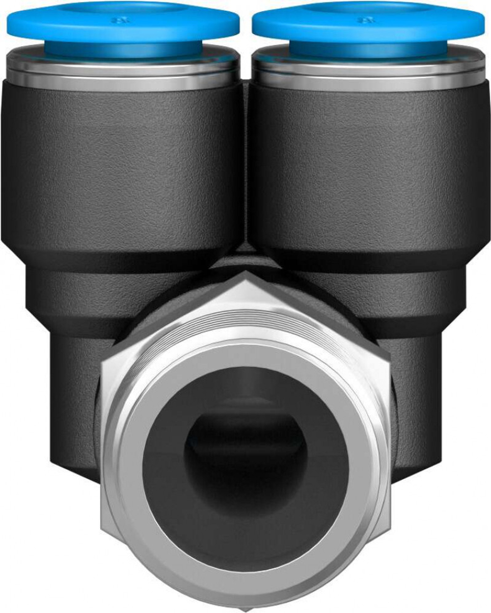 Разветвитель цанговый с резьбой, угловой Festo QSYL-3/8-8