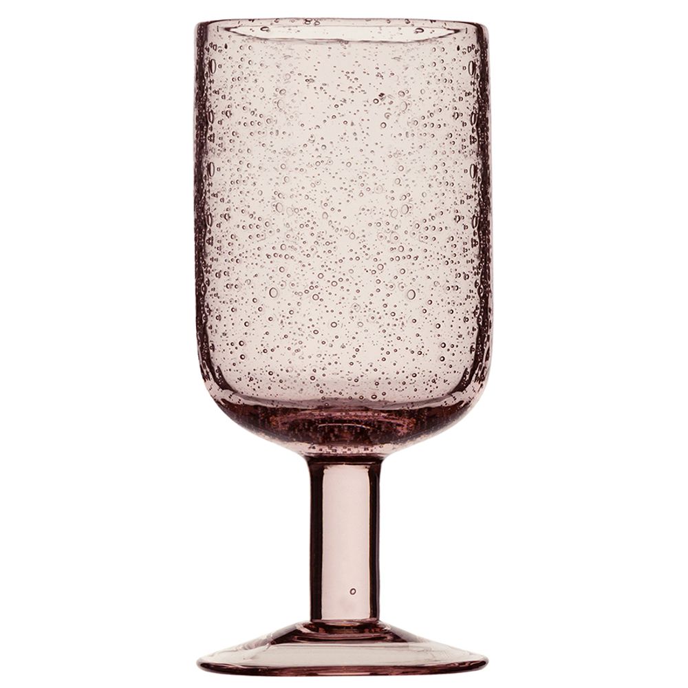 Набор бокалов для вина Flowi, 410 мл, розовые, 2 шт.