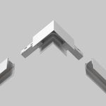 Комплектующие для систем освещения с токоведущими элементами Technical TRA034CPC-42W-15-1