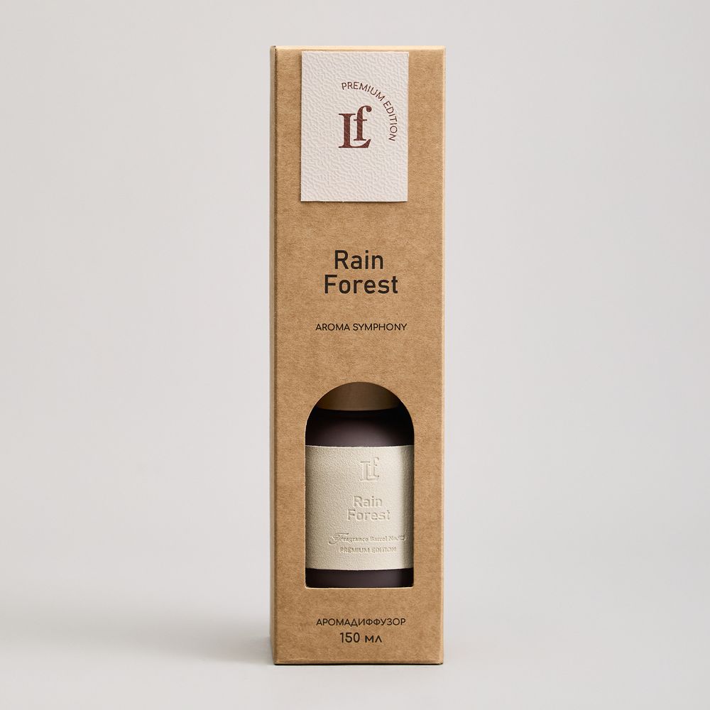 ДИФФУЗОР АРОМАТИЧЕСКИЙ "LEATHER" RAIN FOREST 150 МЛ