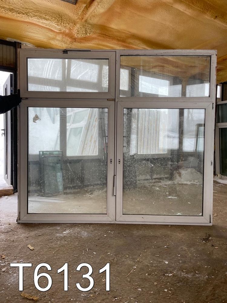 Окно Пластиковое Б/У 2050 (1500)(в) x 2300(ш)