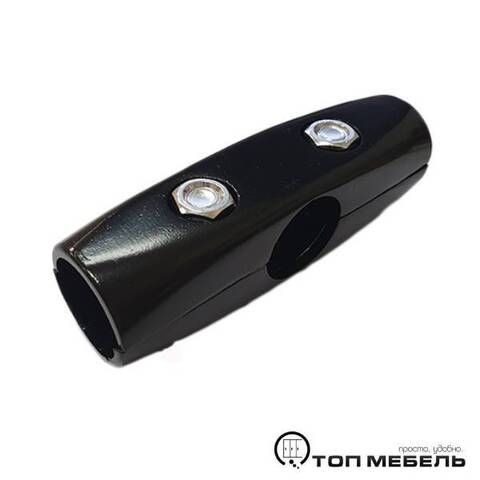 UNO3 Держатель 3-х труб 180 град., ЧЁРНЫЙ (TJC322/BL)