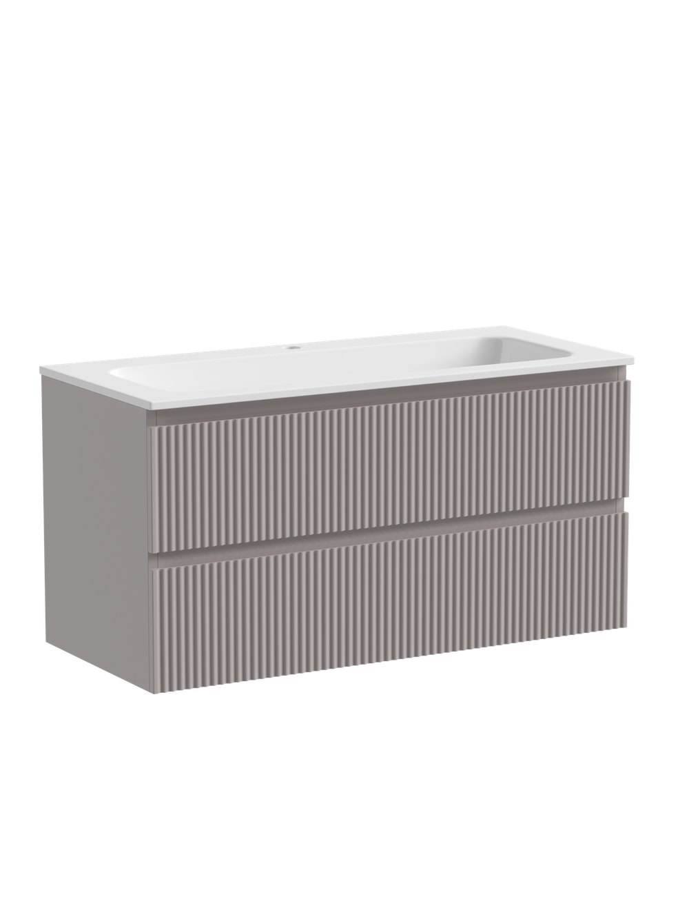 Тумба с раковиной Sancos Snob R 100 см SNR100SM doha soft