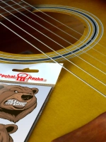 Стикеры - Злой медведь