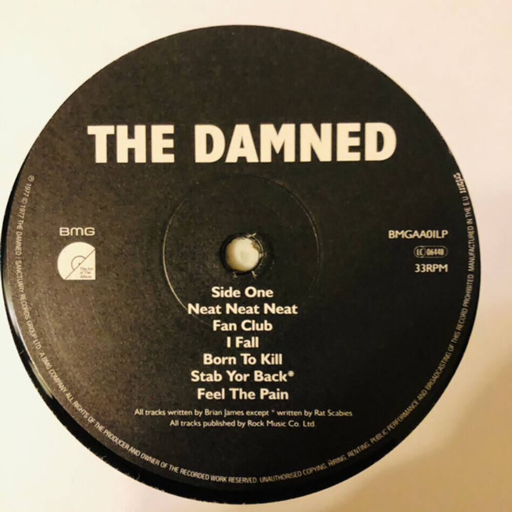 The Damned / Damned Damned Damned (40th Anniversary Edition)(LP)