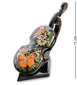 Народные промыслы ШК-30/ 93 Шкатулка «Скрипка-Лето»