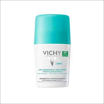 Vichy Anti-Perspirant Deodorant 48Hr. Шариковый дезодорант 48 часов, 50 мл