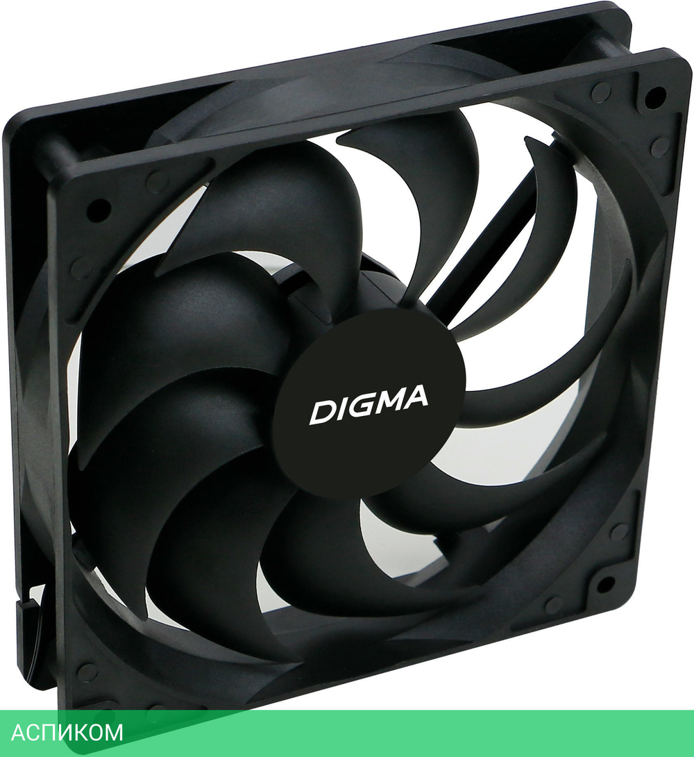 Вентилятор для корпуса Digma DFAN-120-9