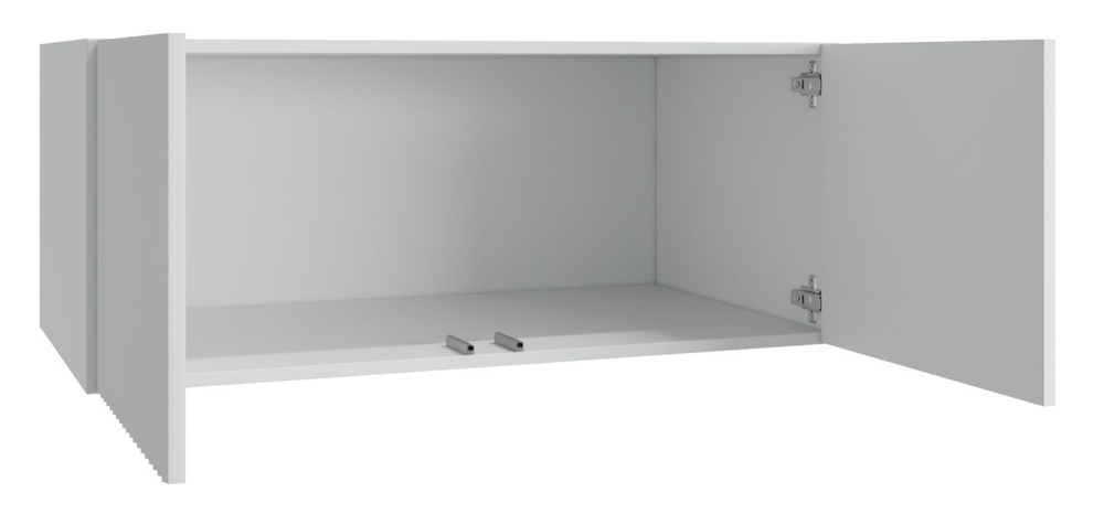 Антресоль на 2 дверный шкаф Париж, белый