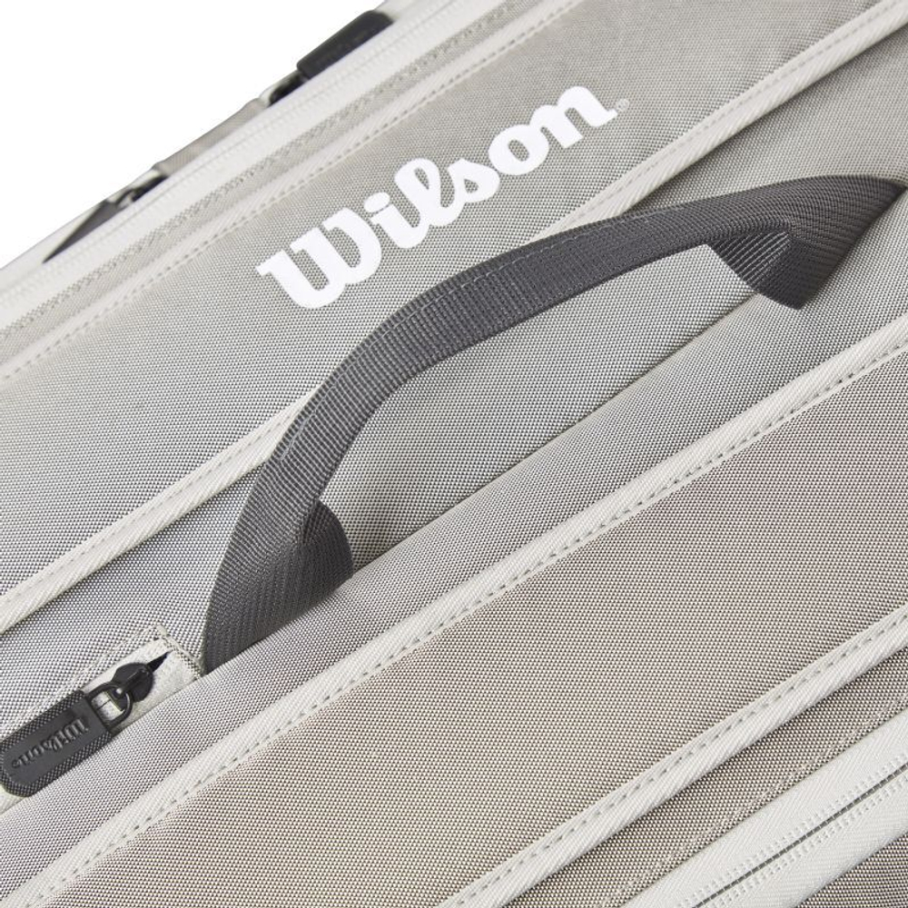 Сумка теннисная Wilson Tour 12 PK Racket Bag - stone