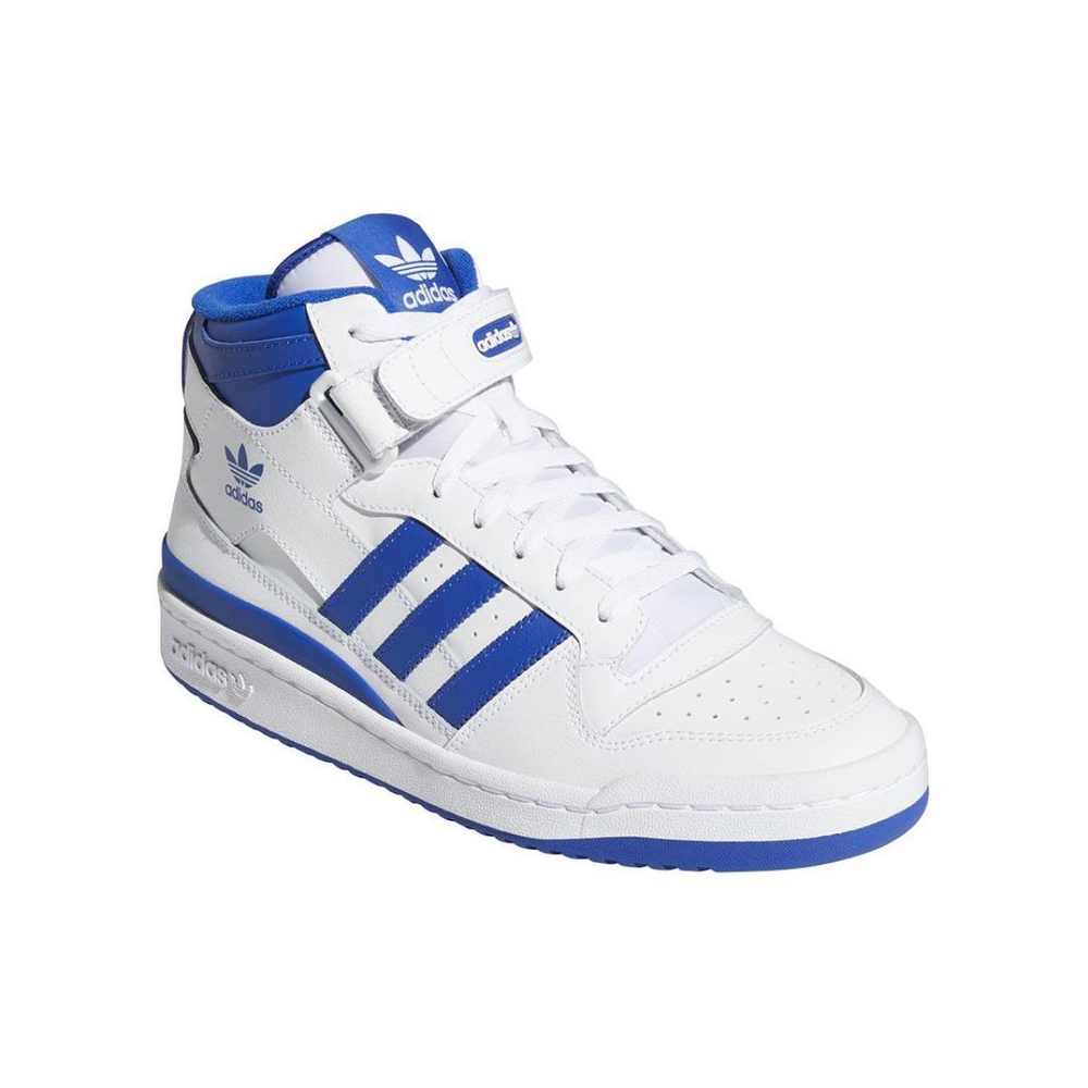 Кроссовки Adidas Originals Forum Mid White Blue Royal