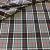 Ткань  шерсть тартан клетка  серая 3170