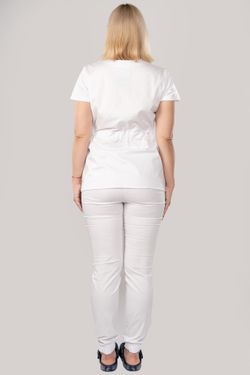 Костюм медицинский женский 386 БЕЛЫЙ