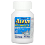 Aleve, Напроксен в капсулах, жидкие гели, 220 мг, 50 капсул