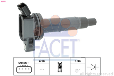 FACET - 96366-FAC - Ignition Coil