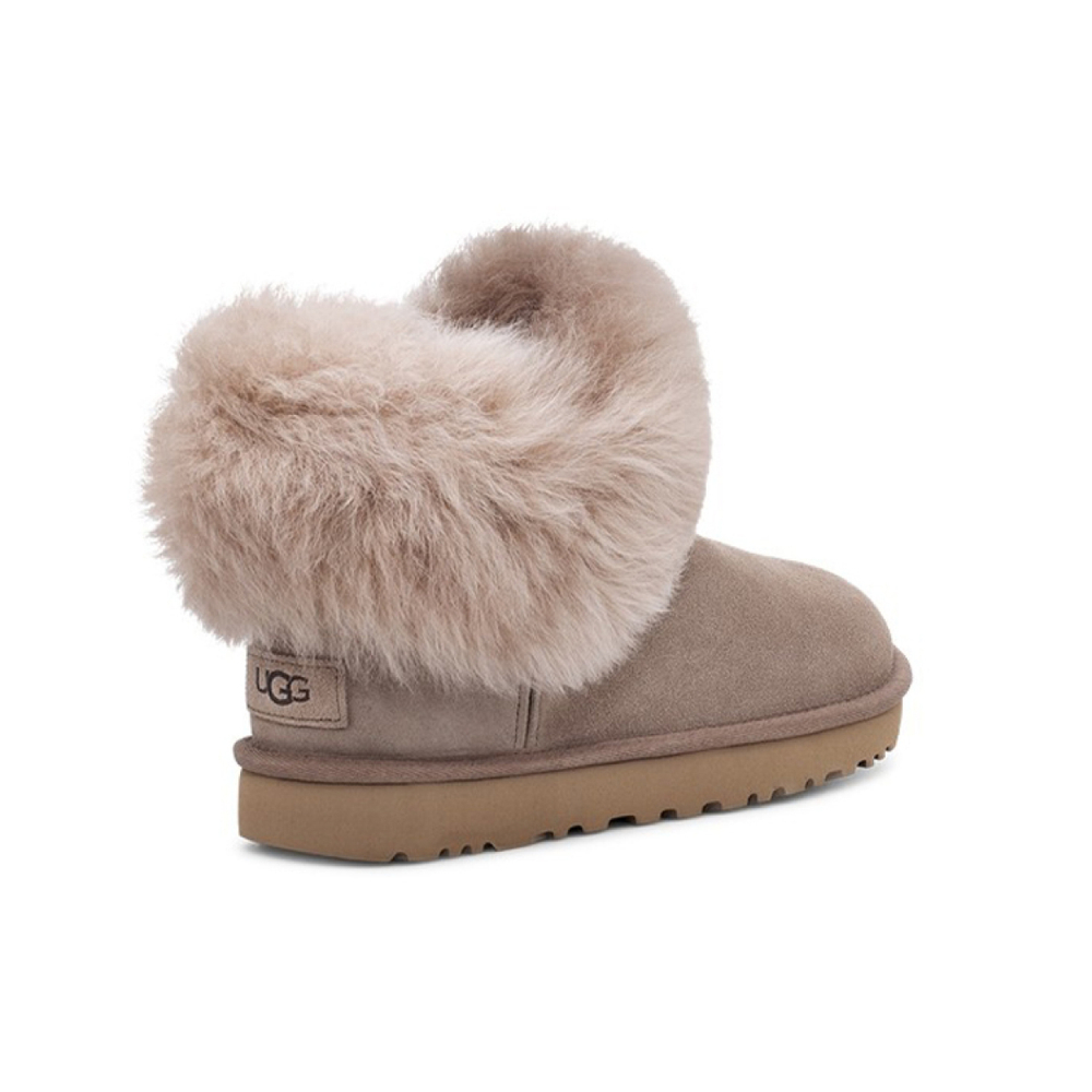Сапоги UGG Classic Mini Fluff Collar, 1112491-CRBO