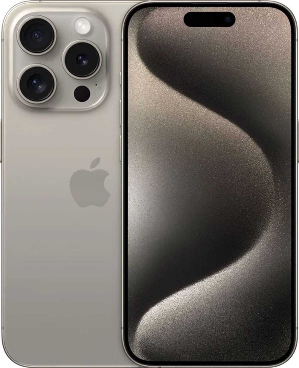 Apple iPhone 15 Pro 256 ГБ, Dual: nano SIM + eSIM, титан