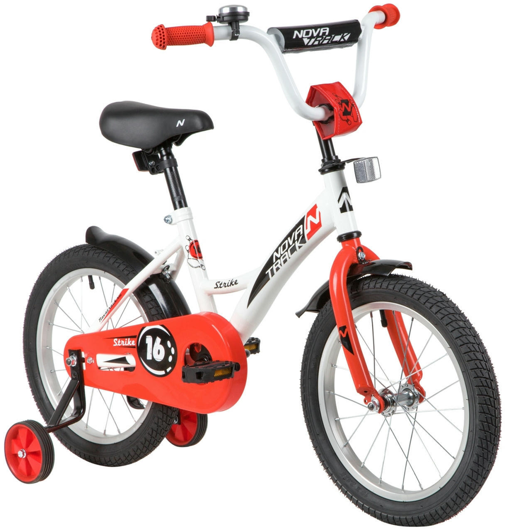Детский велосипед Novatrack Strike 16" (2020)