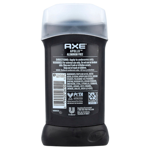 AXE, Дезодорант, Apollo, 85 г (3 унции)