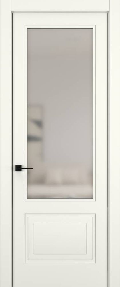 Дверь 021V FREEDOM Матовый Жемчужный