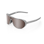 Спортивные очки 100% Westcraft / Soft Tact Stone Grey / HiPER Crimson Silver Mirror Lens