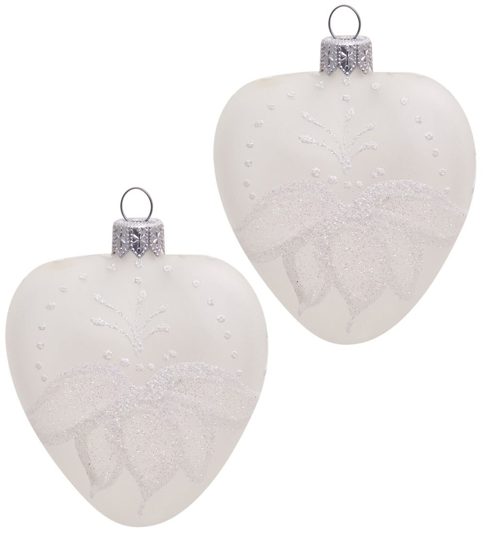 НФШ-1359 Набор ел.украшений Шар 2шт «Сердце»