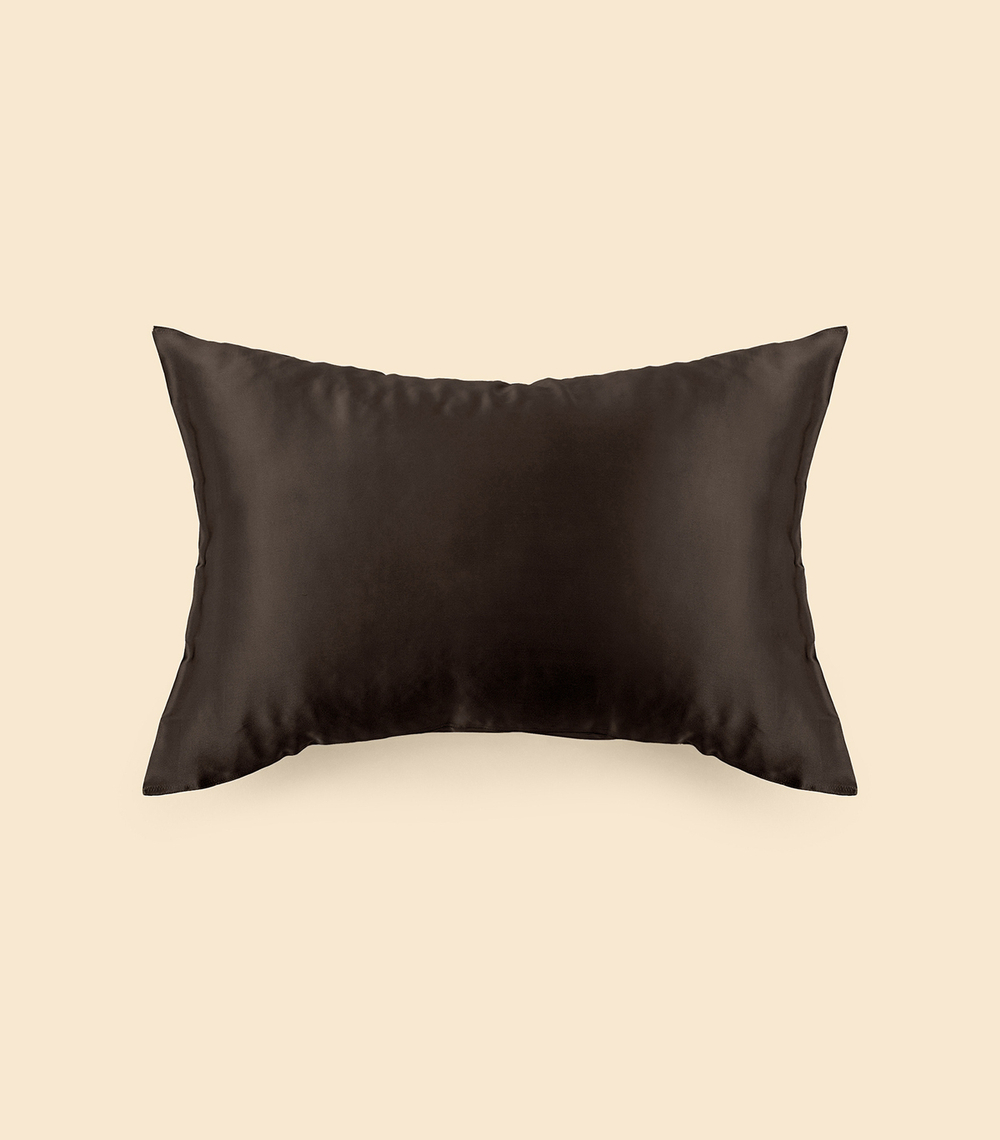 Шелковая наволочка - Коричневый - 70x70