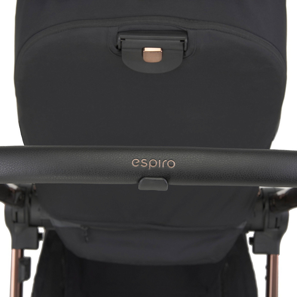 Детская коляска Espiro 3 в 1 Code 2025 10 clever black/Чёрный (Black 110)