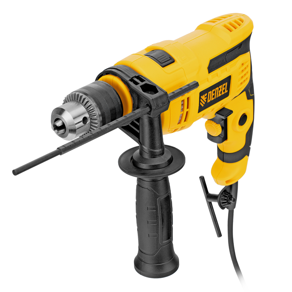 Дрель ударная IDD-750, 750 Вт, 0-3000 об/мин, 48000 уд/мин// Denzel