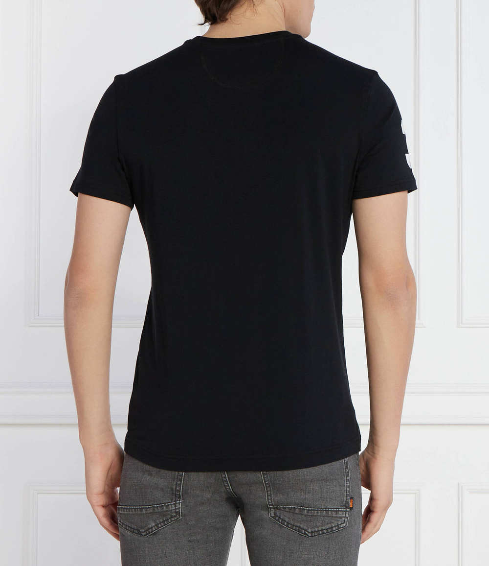 Футболка La Martina - черный(YMR322 JS206)