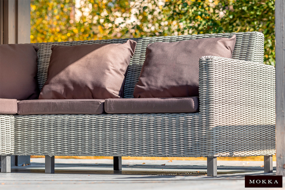 MOKKA BELLA диван угловой, серый