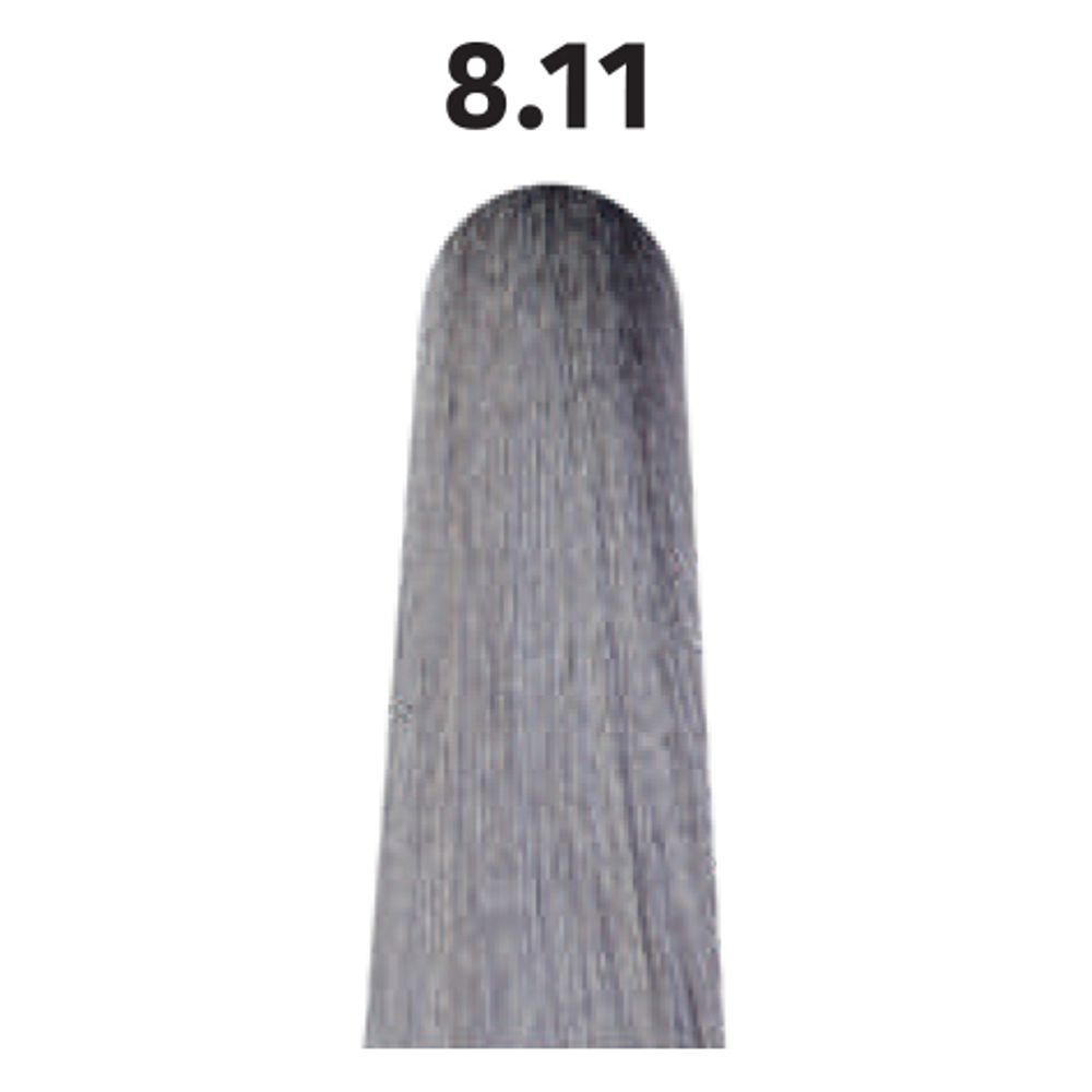 8.11 крем-краска KAARAL MARAES Demi Permanent Hair Color светлый блондин интенсивный пепельный - 100 мл.