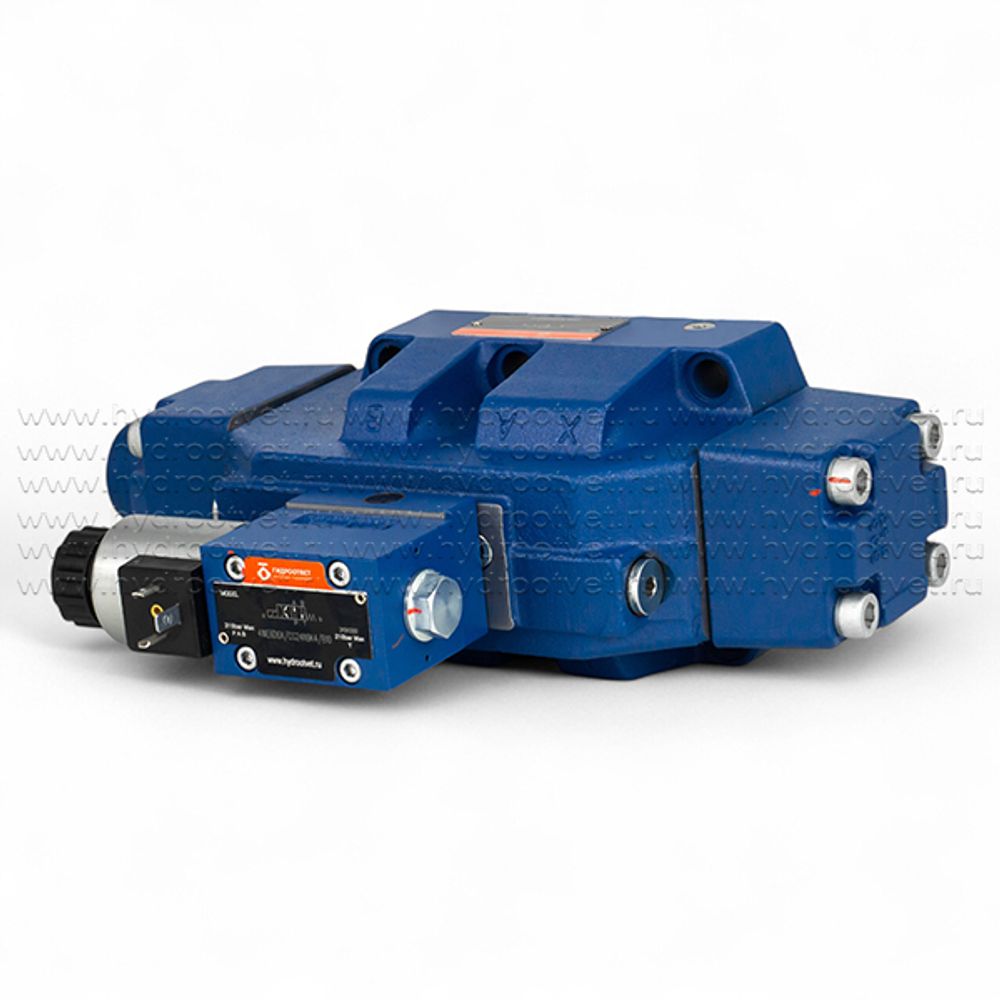 H-4WEH25D6X/6EG24N9ETK4/B10D3 - Гидрораспределитель с электроуправлением Ду25 схема D (574А), напряжение G24, каналы управления ET - X и Y - внутренние